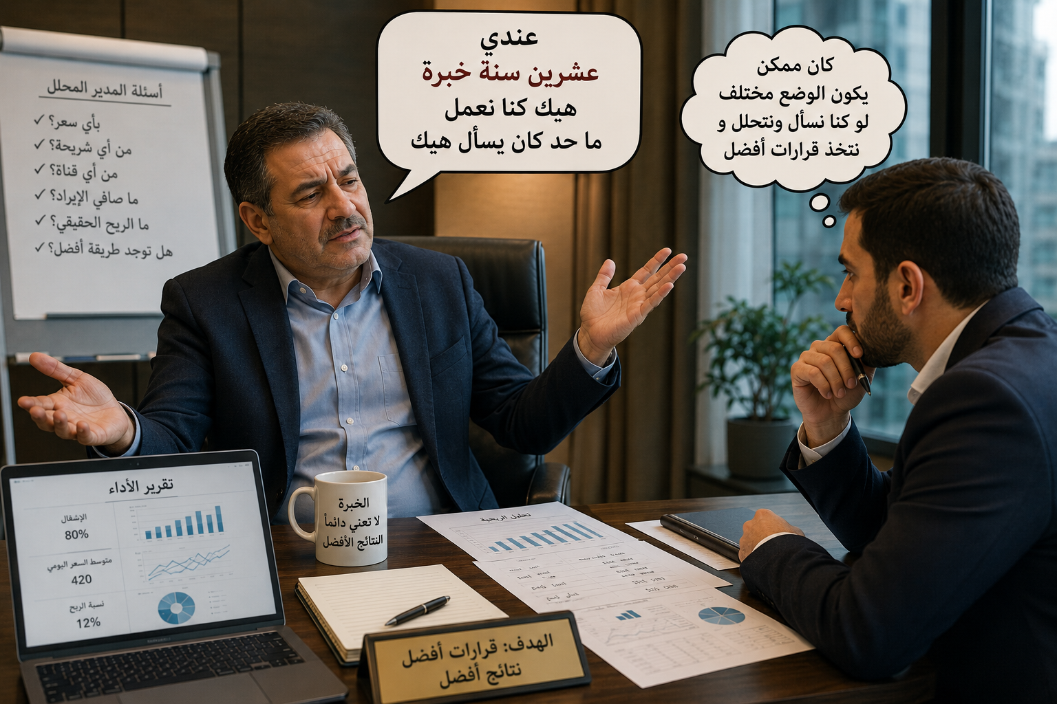 الخبرة لا تُقاس بعدد السنوات، بل بتطور طريقة التفكير.
